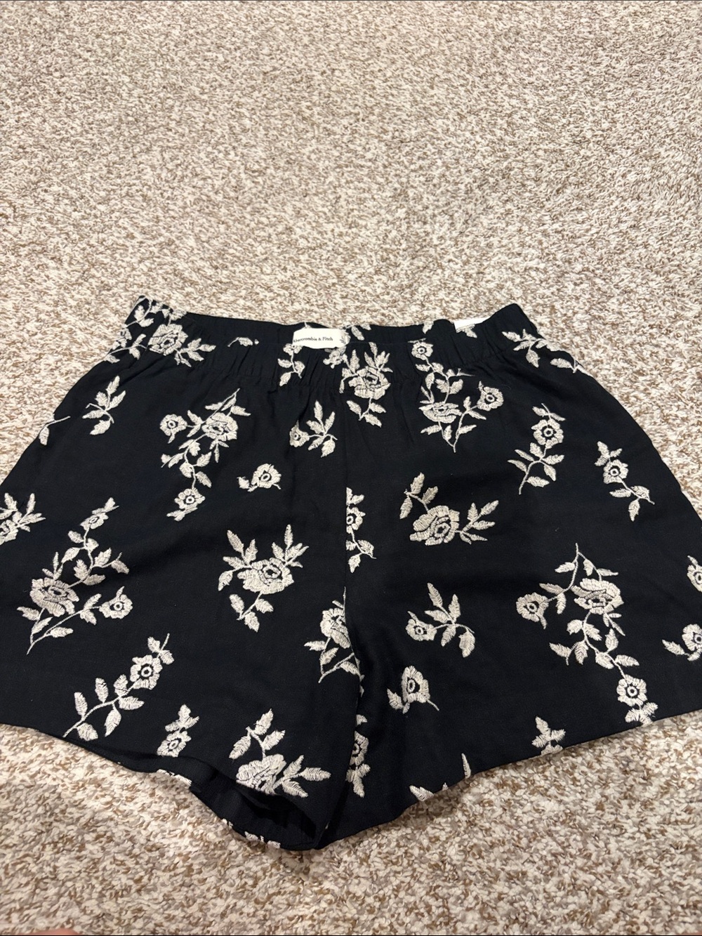 Abercrombie & Fitch Linen Shorts Large NWT